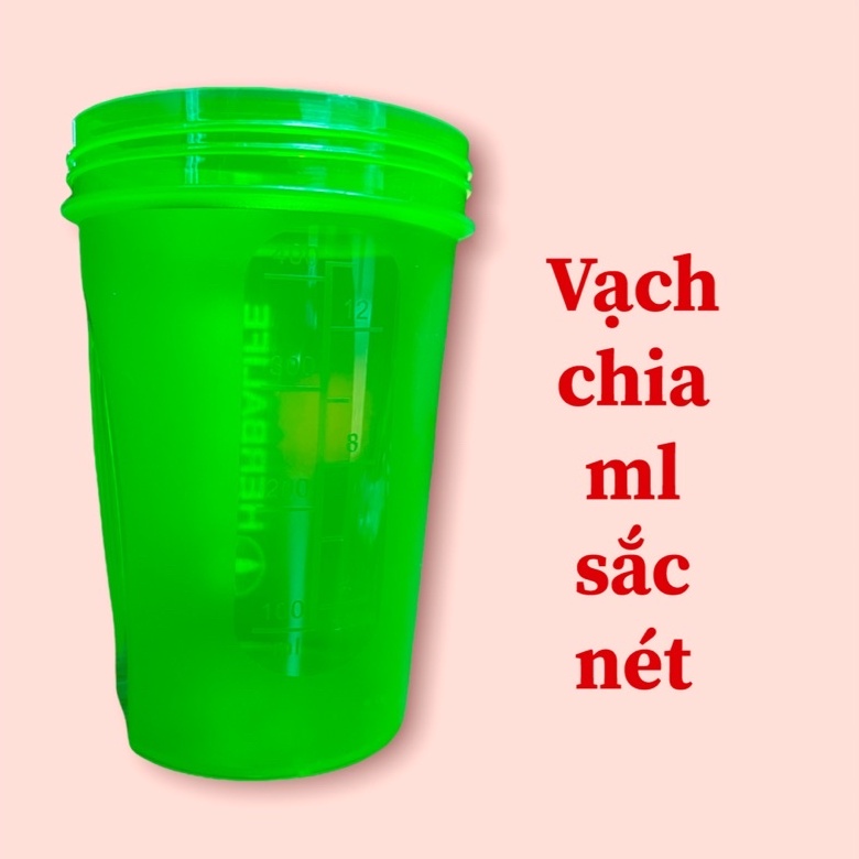 Bình nước, bình lắc, shaker thể thao, tập gym 400ml tối đa 500ml có quả lắc lò xo