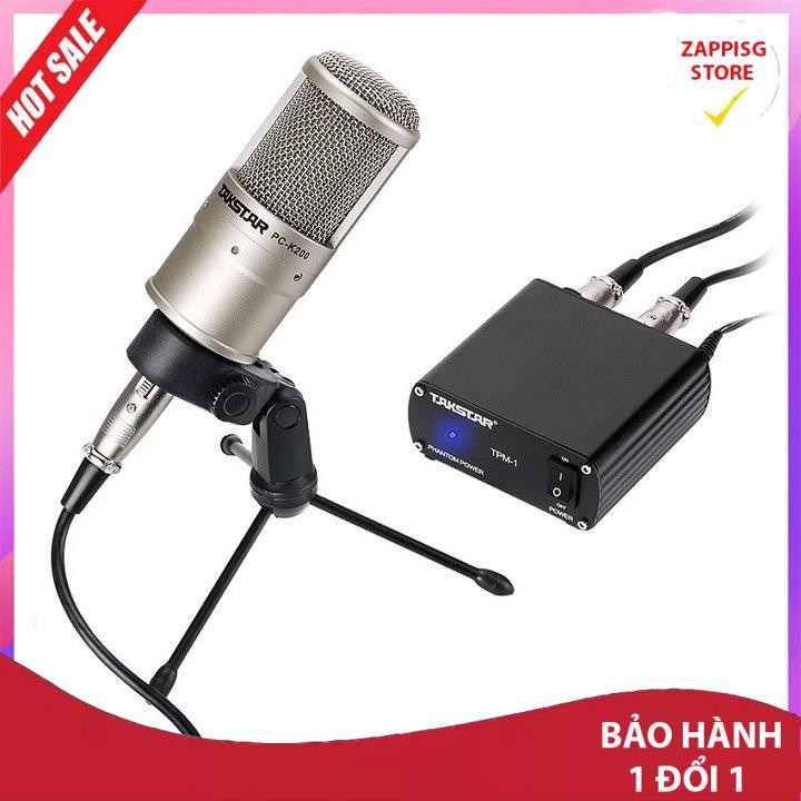 Micro thu âm không cần soundcard,Mic thu âm PC- K200  - Bảo hành 1 đổi 1