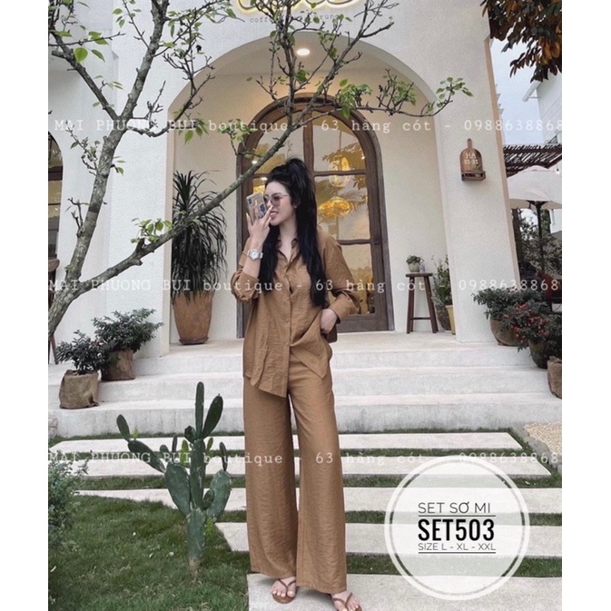 Bigsize Set sơ mi SET503