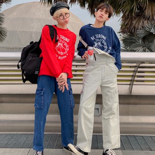 Usthebasic - Áo Sweatshirt Be Strong