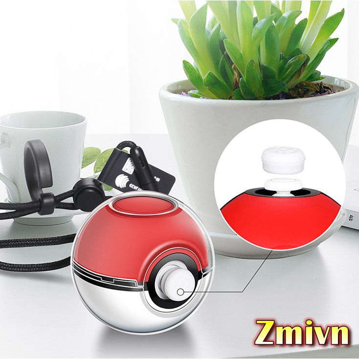 Ốp Pokeball  Nintendo Switch trong suốt