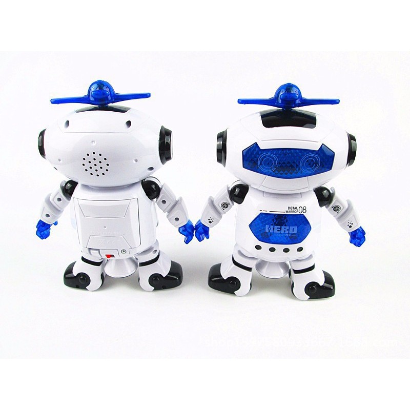 (FREE SHIP) Robot Biết Nhảy Và Hát Xoay 360 Độ -DC2290 &lt;3