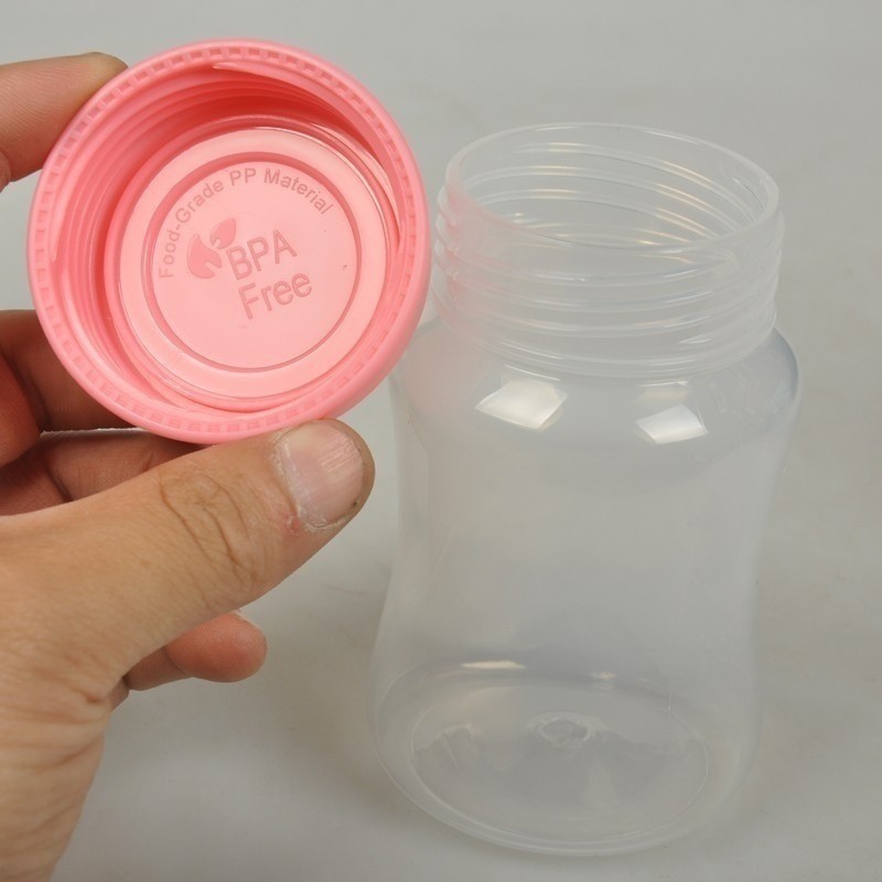 Bình Sữa Cho Em Bé Gắn Ống Hút Tiện Dụng