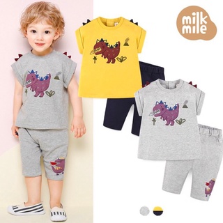 Bộ thun Milkmile khủng long