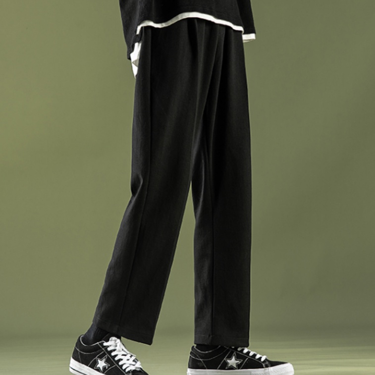 Quần  Dài cho nam Dáng Rộng Bình thường xu hướng Phong Cách Thời Trang  Hàn Quốc