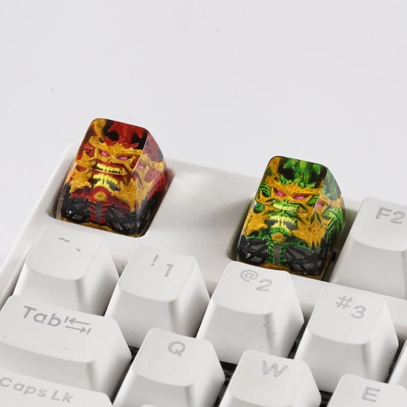 Keycap Resin Demo Quảng Cáo.Keycap Artisan