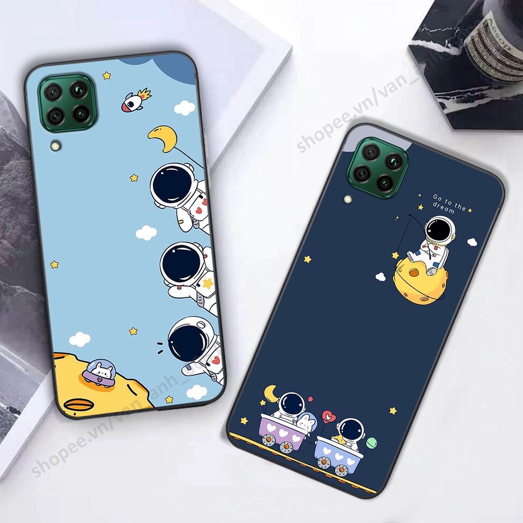 Ốp Huawei Nova 7i hình bầu trời, phi hành gia đẹp, ốp lưng điện thoại huawei viền dẻo cao cấp