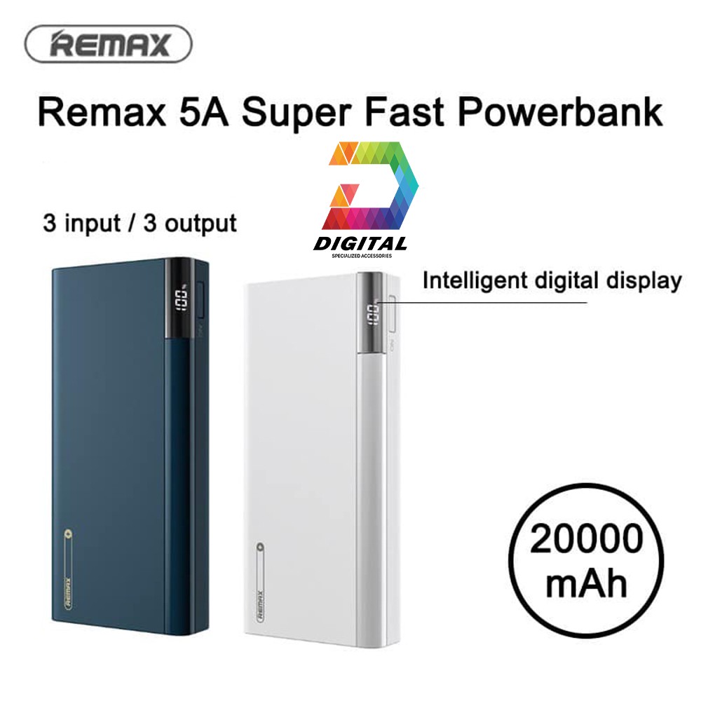 Sạc Dự Phòng Remax RPP-108 20000mAh Chính Hãng