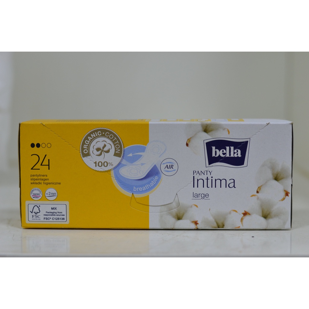 Băng vệ sinh hàng ngày BELLA nhập khẩu Pháp 24 miếng mềm mại, siêu mỏng, thấm hút tốt