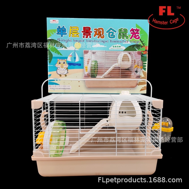 Lồng phi thuyền tổ chim cho hamster. Lồng sắt lớn nuôi hamster
