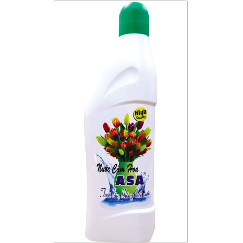 Nước cắm hoa Asa chai 400ml (giá khuyến mãi) giúp hoa tươi lâu và không thối nước