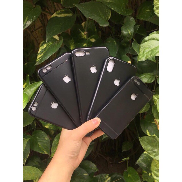 Ốp Dẻo Iphone💖FREE SHIP💖Chất Liệu Cao Su Dẻo Mỏng Khoét Táo Để Lộ Logo Sang Chảnh | BigBuy360 - bigbuy360.vn