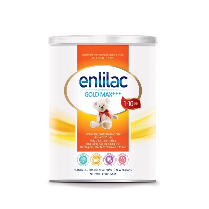 Sữa bột Enlilac Gold Max+, giúp cho trẻ ăn ngon miệng, tăng cường hấp thu dưỡng chất