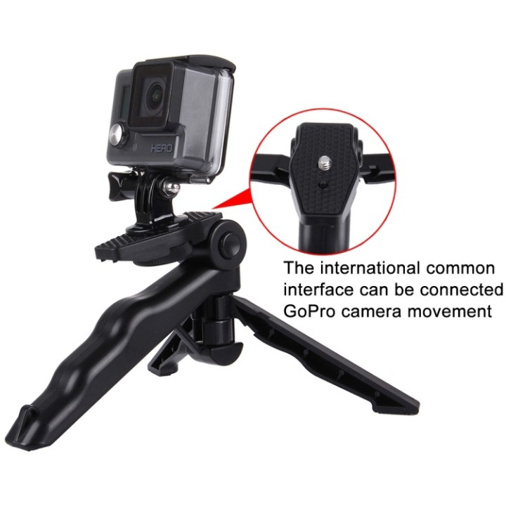 Tay Cầm Kiêm Chân Máy Ảnh Tripod PULUZ Cho GoPro, SJCAM, DJI Osmo Action, XiaoYi