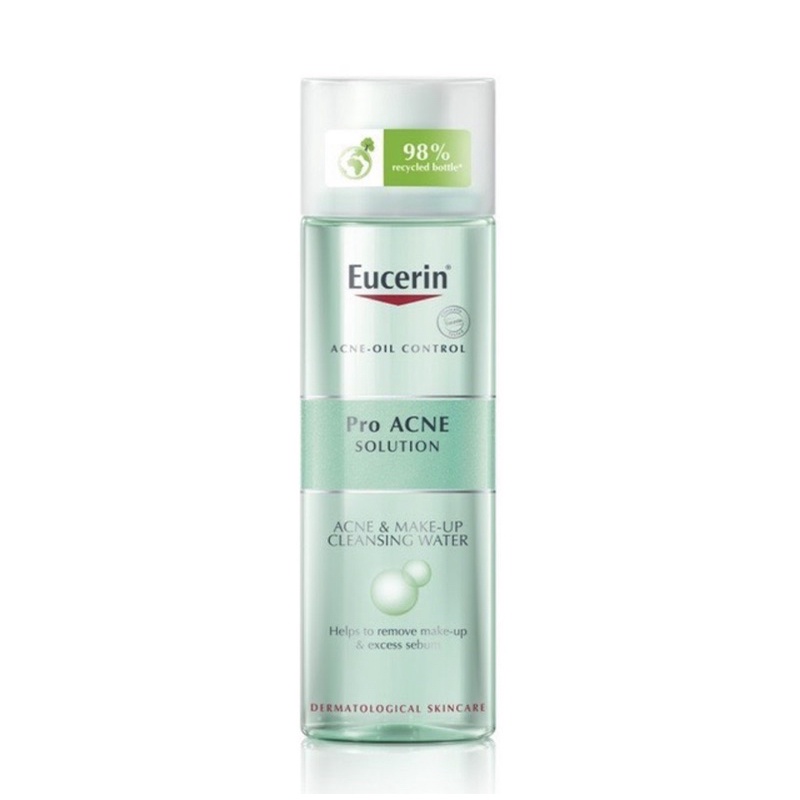 Nước Tẩy Trang Da Mụn Eucerin Pro ACNE Solution Acne &amp; Make-up Cleansing Water