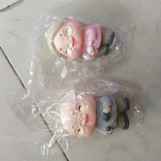 Cặp ông bà già trang trí bánh kem bằng nhựa( Giá 1 đôi)
