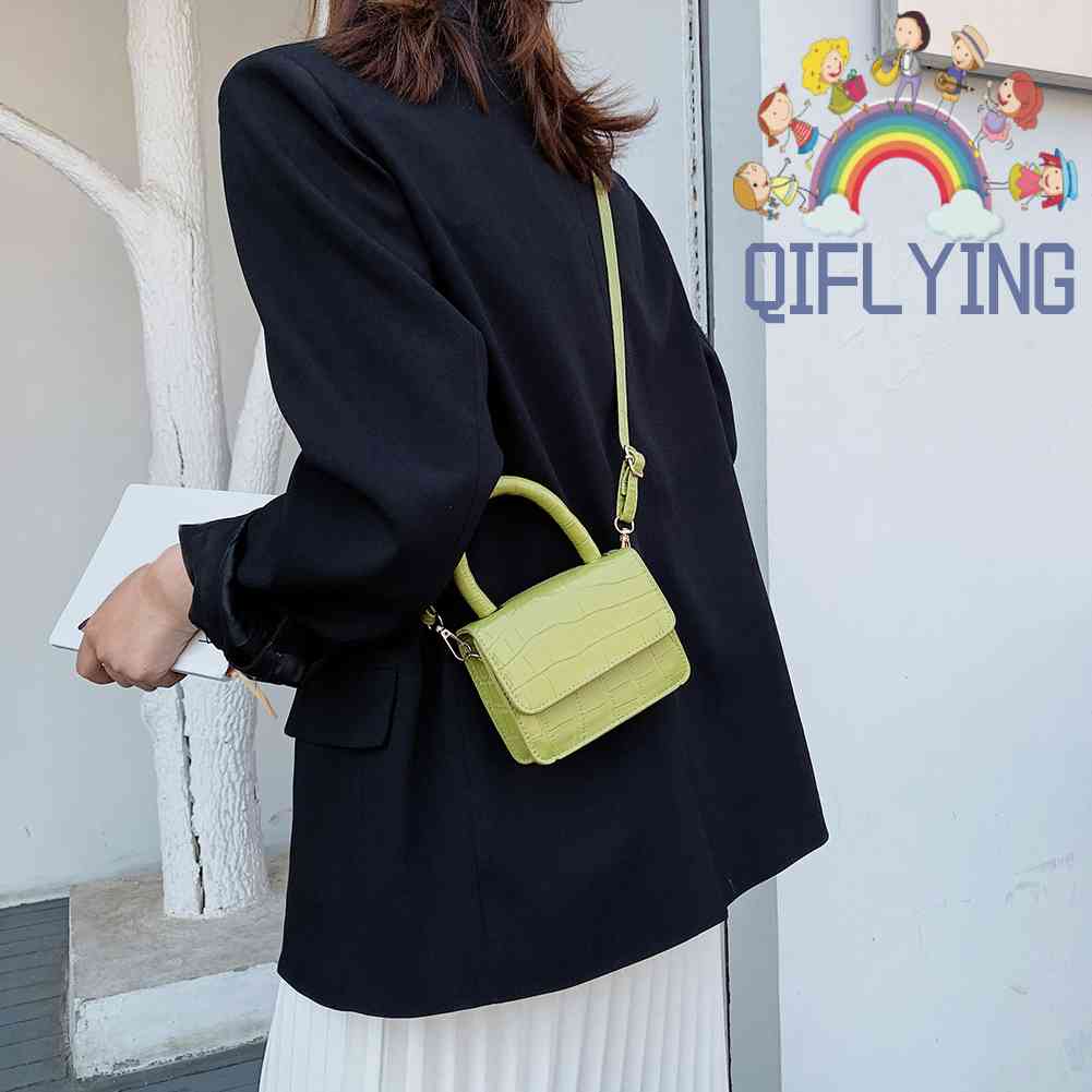 Túi Đeo Chéo Mini Bằng Da Thanh Lịch Dành Cho Nữ