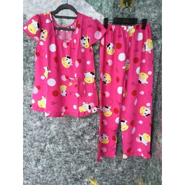 Đồ Tole Mặc Nhà Hoa Nhiều Màu