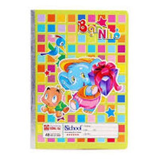 10 tập vở học sinh 4 ô ly 48 trang Hồng Hà