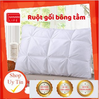 ( HÀNG CHÍNH HÃNG ) Ruột gối bông tằm tự nhiên Nanara life Nhật Bản