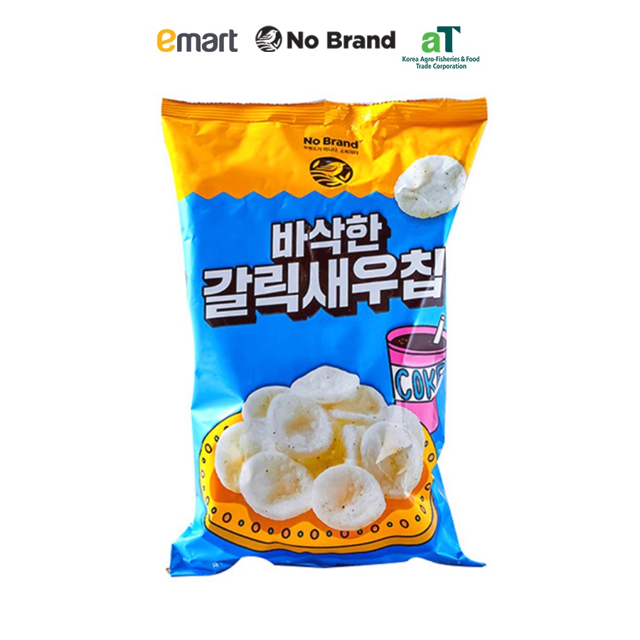 Snack Phồng Tôm Vị Tôm Tỏi Size Jumbo No Brand Gói 140g - Emart VN