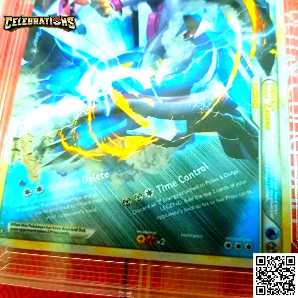 Thẻ Pokémon cổ đại Dialga và Palkia truyền thuyết dòng chảy vũ trụ Sleeves bọc bài 1459 d14 7