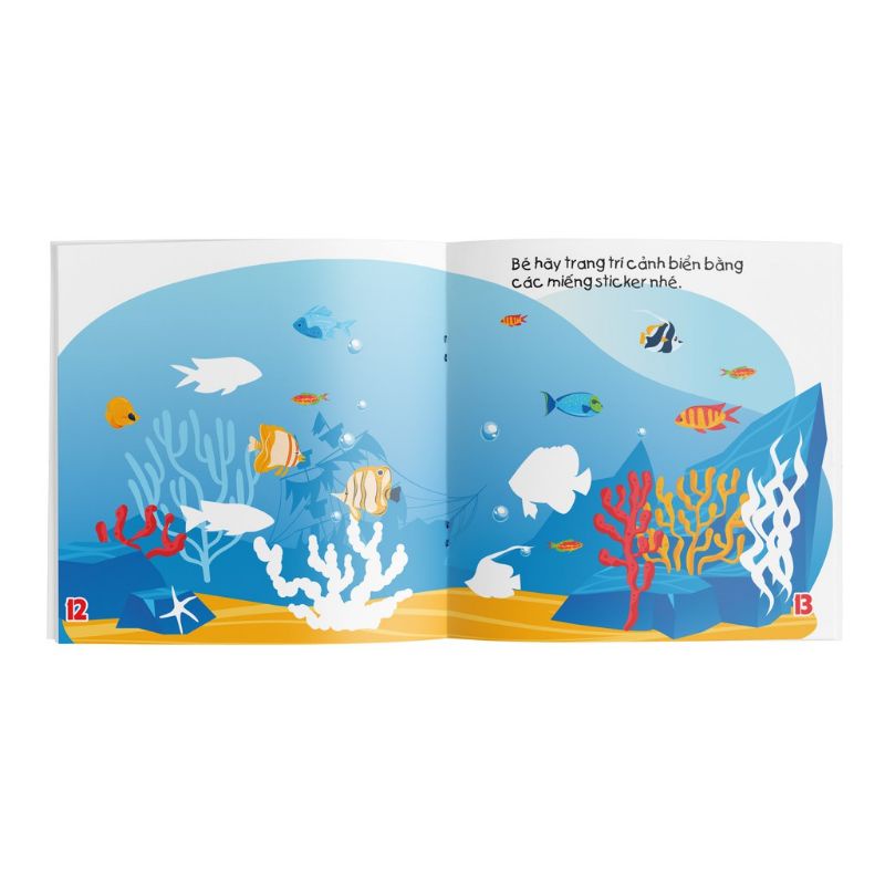 Bộ 3set sticker phát triển khả năng sáng tạo