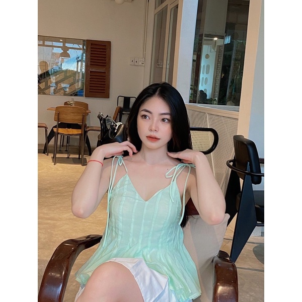 ÁO 2 DÂY CỘT NƠ