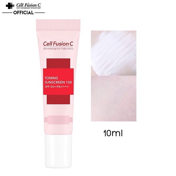 KEM CHỐNG NẮNG MINI CELL FUSION C TONING SUNSCREEN 100 10ml