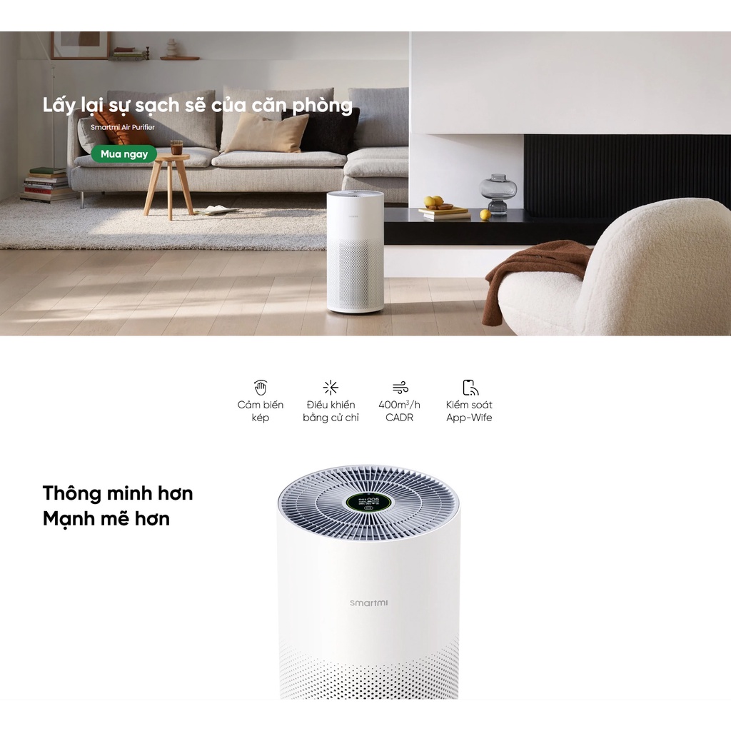 Máy lọc không khí Smartmi Air Purifier