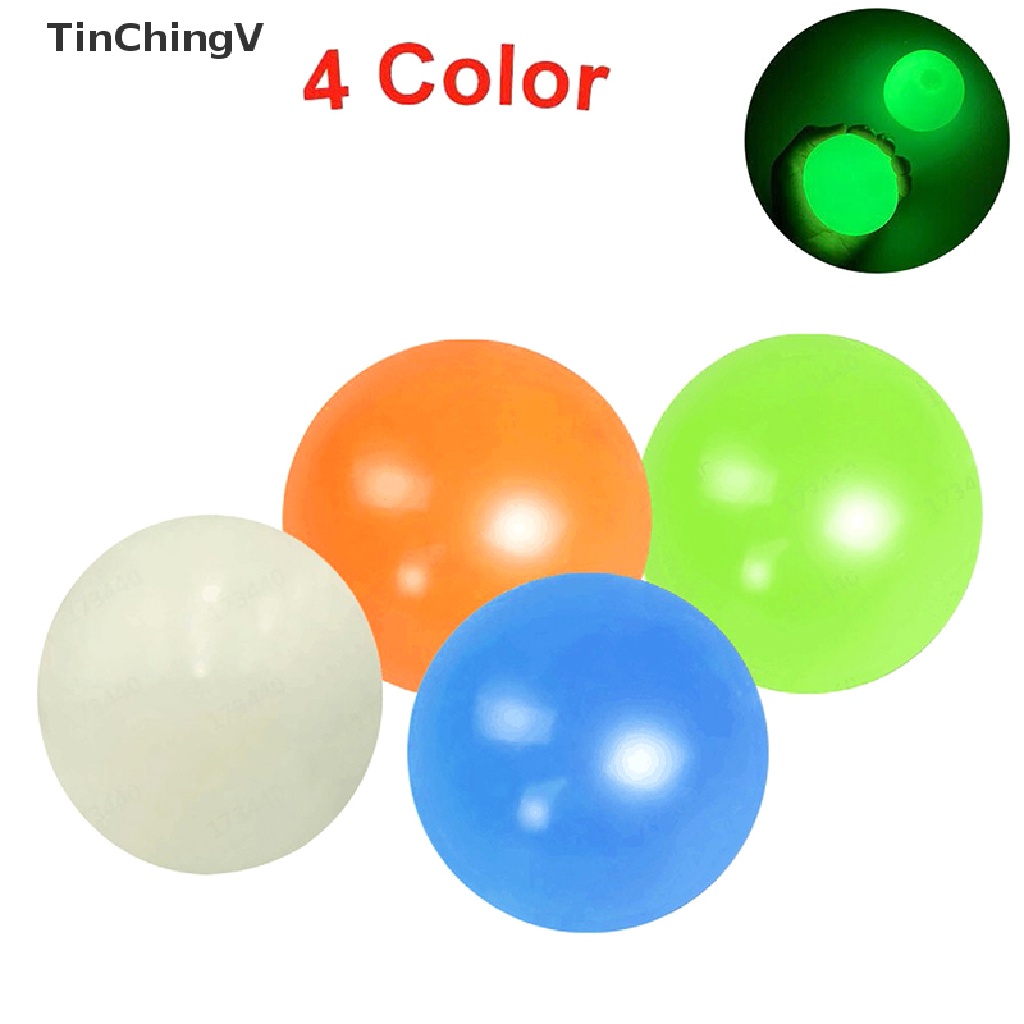 Set 4 Quả Bóng Dính Tường Dạng Dính