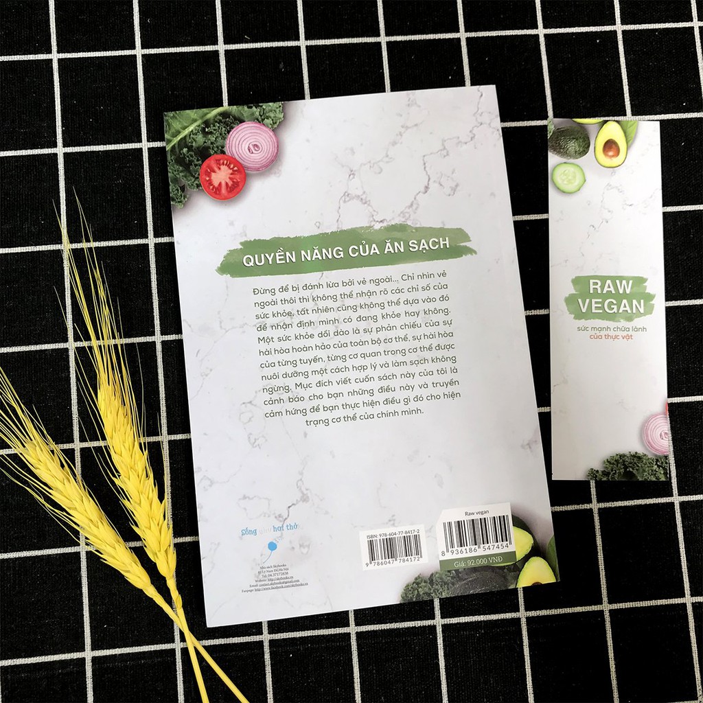 Sách - Raw Vegan – Sức Mạnh Chữa Lành Của Thực Vật (Kèm bookmark) | BigBuy360 - bigbuy360.vn