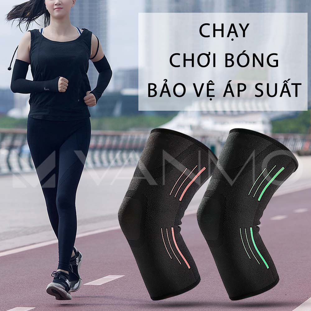 Đai Bảo Vệ Khớp Gối Thể Thao, Tập Gym Đàn Hồi Co Giãn Đa Chiều Cao Cấp ( Hàng Chính Hãng )