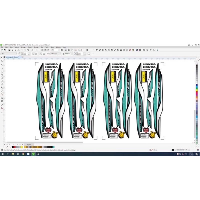 Tem Giả Zin Wave 50/100/110 Mẫu Mới 2020 Tem 3 Lớp Chống Nước