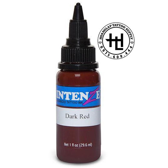 MỰC XĂM INTENZE MÀU ĐỎ CHÍNH HÃNG 1OZ
