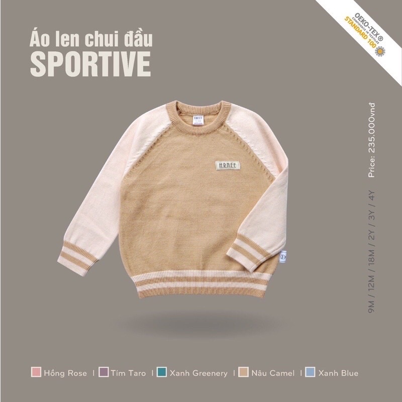 Áo len chui đầu SPORTIVE
