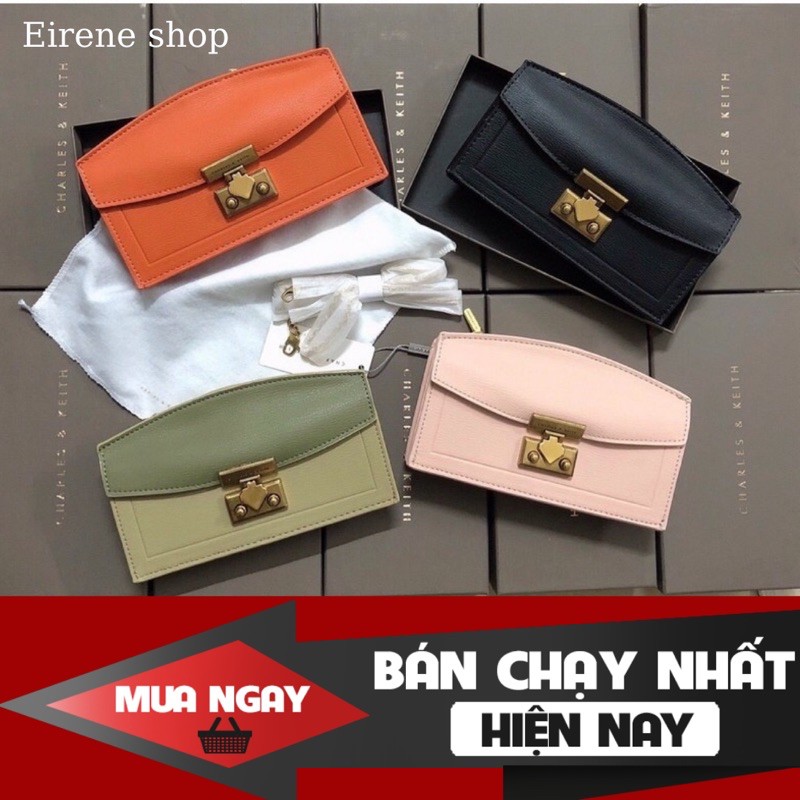 Bản Hot Nhất CNK Clutch Khuy Bấm Fullbox Có Dây Đeo Chéo