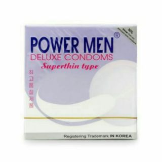 Bao cao su Powermen siêu mỏng hộp 3 chiếc