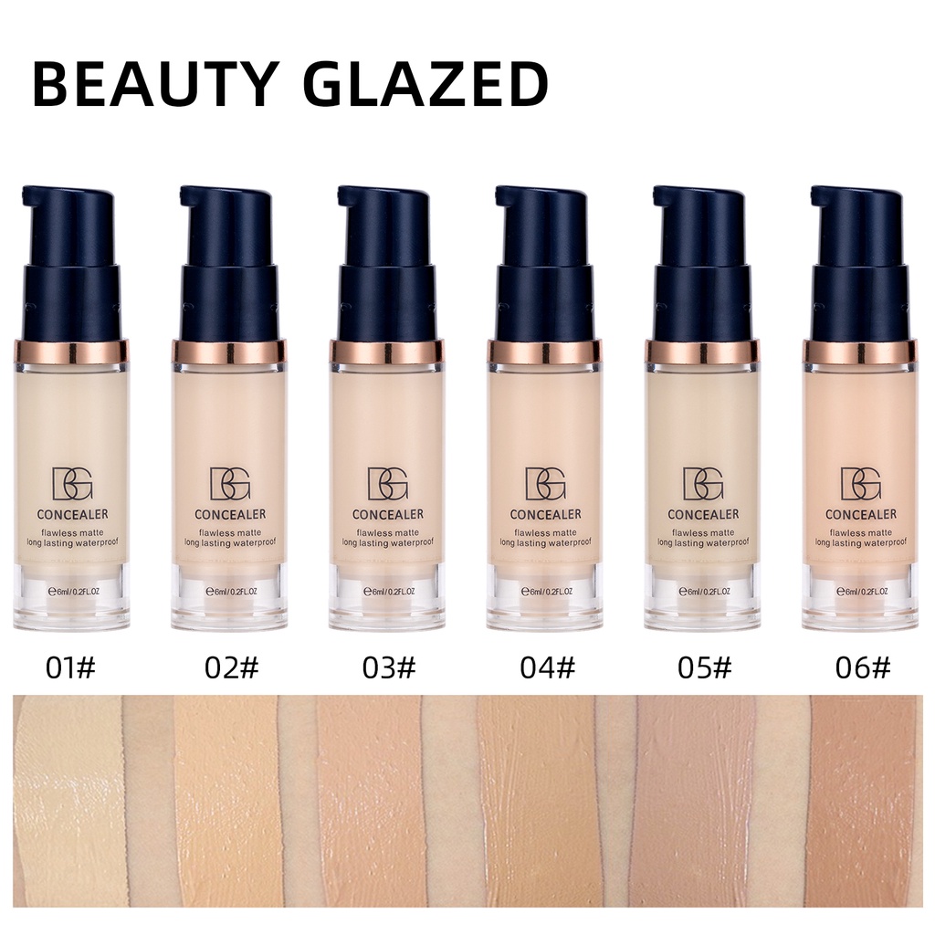 Kem Che Khuyết Điểm Beauty Glazed 6 Màu Thời Trang
