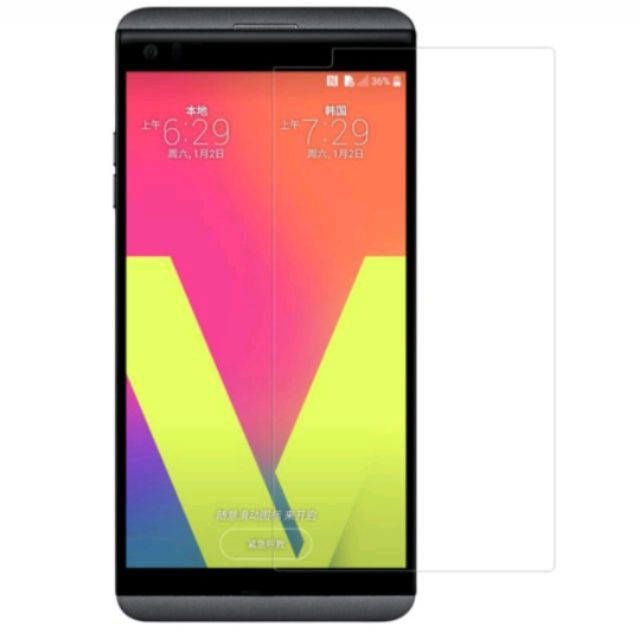 Dán kính cường lực 9H LG V20 - trong suốt