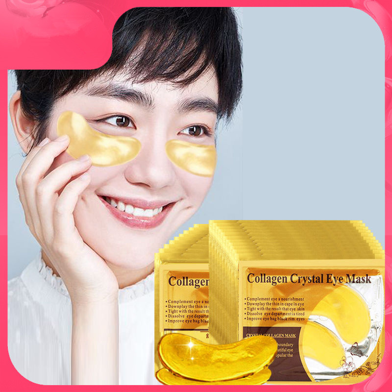 [Hàng mới về] Cặp mặt nạ mắt pha lê collagen vàng kim xóa nếp nhăn chống lão hóa | WebRaoVat - webraovat.net.vn