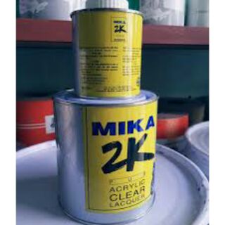 Dầu bóng 2k Mika (2 thành phần)