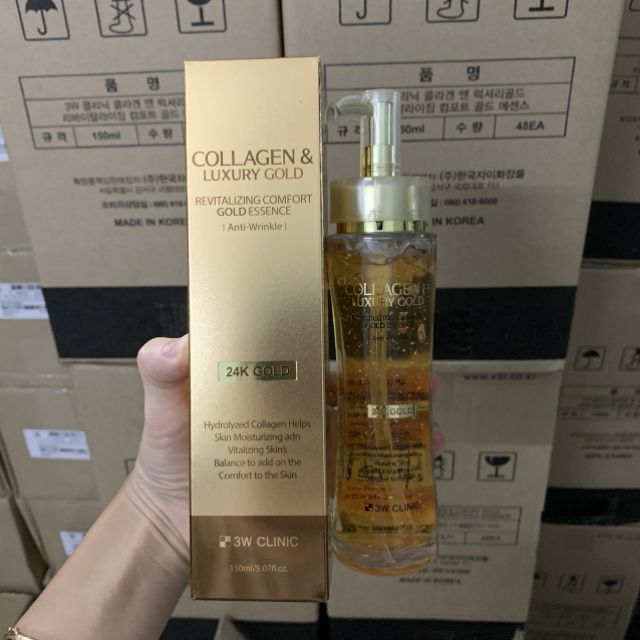 [ Mẫu Mới ] Gel Dưỡng Da Collagen & Luxury Gold 3W Clinic