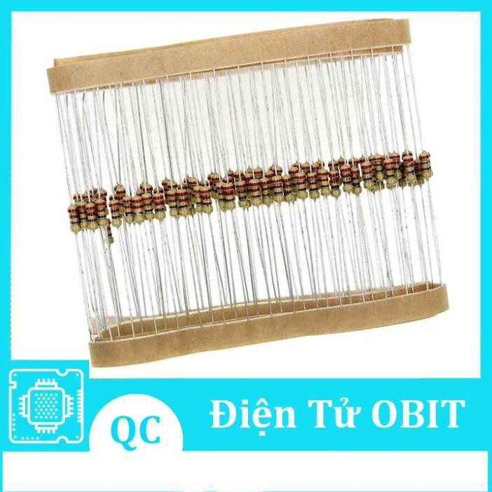 Trở Cắm 1/4W 50 Con/Túi Giá Trị Trong Khoảng 200k - 2M2 Ohm