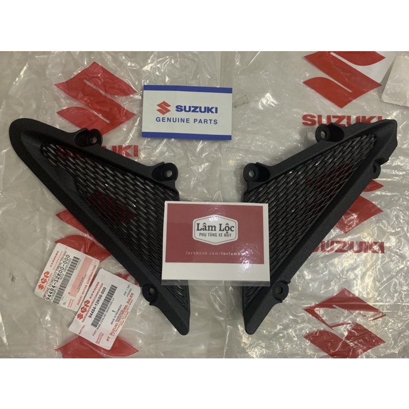 nhựa nhám lưới thoát nhiệt bửng satria fi raider fi suzuki chính hãng