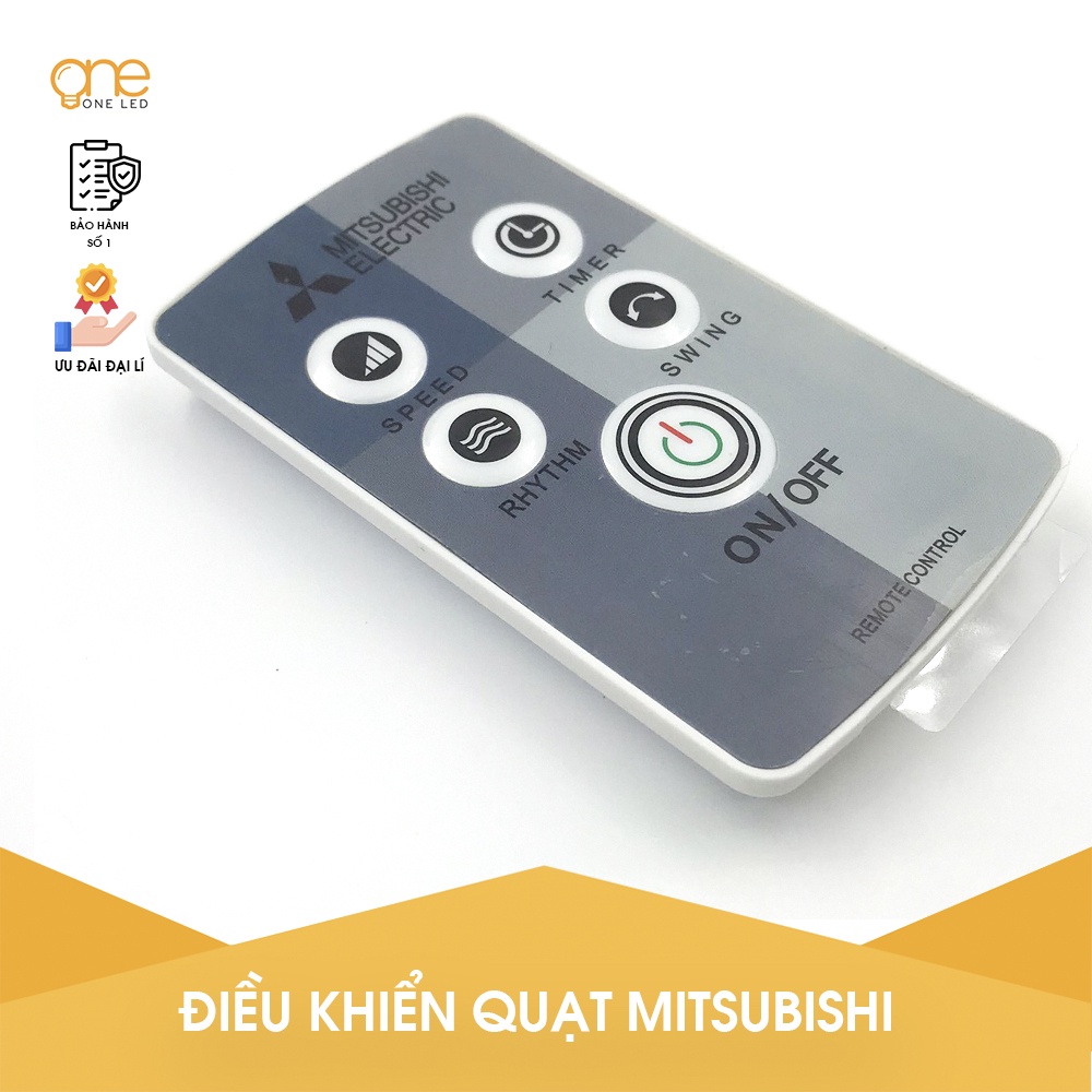 Điều khiển quạt Mitsubishi dùng cho quạt cây và treo tường