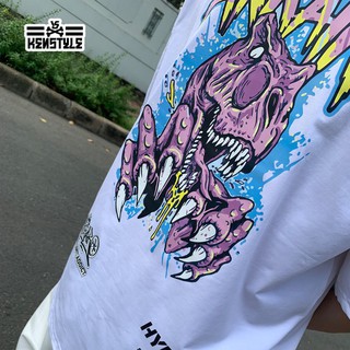 💀⚠️🔞 Áo Thun DINOSAUR Tee Ҝ€ŇŞŦ¥Ł€ OVERSIZE (Trắng/Đen/Black/White)