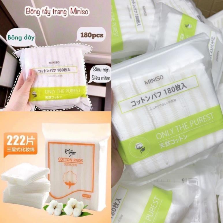 COMBO 2 BỊCH BÔNG TẨY TRANG CHO NỮ