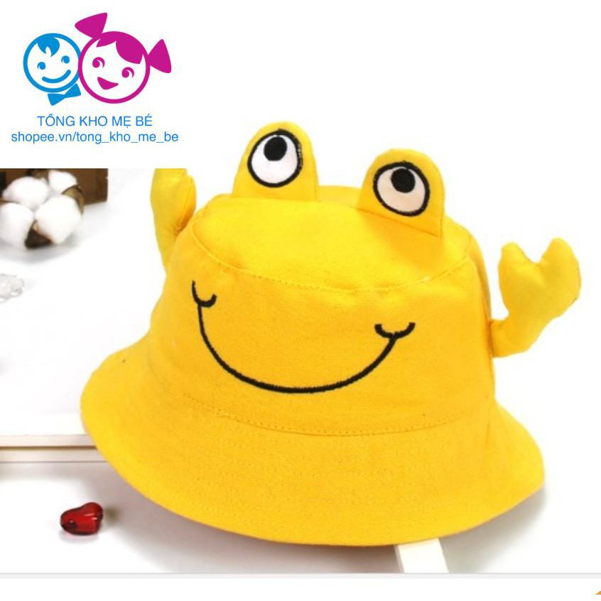 Nón rộng vành tránh nắng cho bé - HÌNH CUA cười