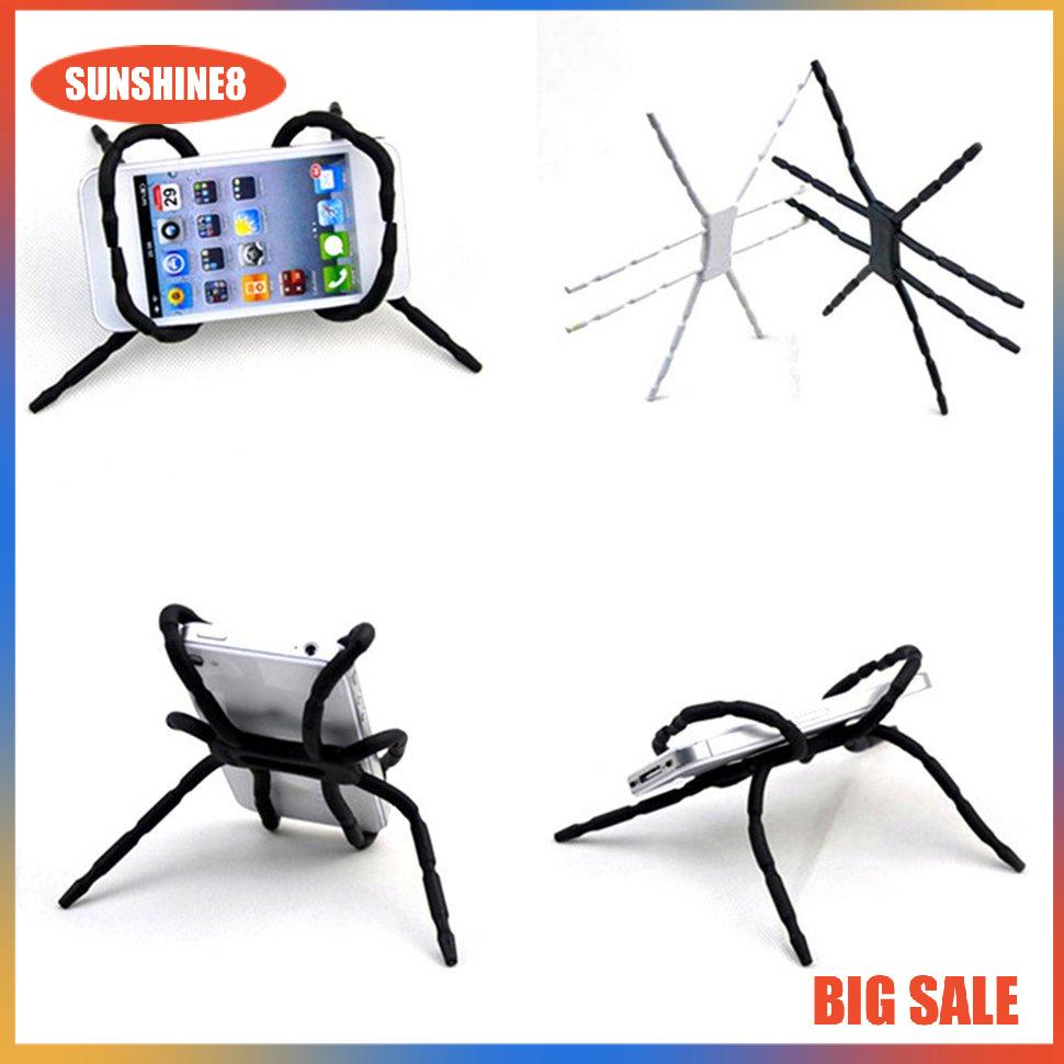 【SUN】Giá đỡ điện thoại di động Universal Spider Giá đỡ giá đỡ ô tô để bàn